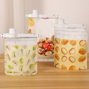 New <b>Kitchen</b> Gadgets <b>Plastic</b> Scale sealed Discharge Nozzle Bags Seal Food Clips Sealing Clips Fresh Keeping Clips - Product Image 1