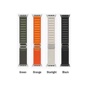 Trail döngü kayışı için apple saat bandı 49mm 45mm 41mm 44mm 40mm naylon watchband bilezik kemer için iwatch serisi 5 6 7 8 Ultra