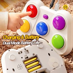 MILI <span class=keywords><strong>2</strong></span> en 1 Melody Rush Beat Photon Game Machine, bande lumineuse LED pour enfants, rythme, soulagement du stress, jouet éducatif interactif - Product Image 6