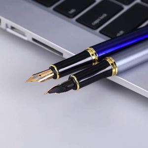 High Quality Metal Fountain <b>Pen</b> Luxury Writing Diameter 0.7mm Fountain <b>Pen</b> Vacuum Filling for Business and Corporate Promotion - Product Image 3