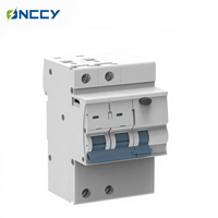 Dispositivo de Protección Contra Fugas de Corriente Residual RCBO, 240V 50A, Curva B, 16A, 1P + N, Modo E, Tipo A, 100mA