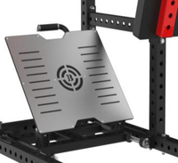 Machine à Squat Pendulaire Réglable à Charge Libre en Acier, Équipement Commercial d'Entraînement des Jambes, Personnalisable OEM pour Gym, Dos et Poitrine, 70 kg