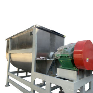 Mélangeur à ruban horizontal automatique en acier inoxydable, moteur AC, conforme aux normes sanitaires GMP, mélangeur haute sécurité pour poudres alimentaires et chimiques - Product Image 5