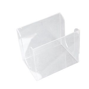 Caja de plástico transparente rectangular para guardar toallitas dentales, tipo vertical, para baño, para adultos - Product Image 3