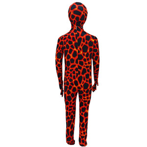 Costume intégral de gorille enfant pour Halloween, motif Magma Lava Pixel sur la poitrine, idéal pour cosplay, fête, jeu de rô<span class=keywords><strong>le</strong></span>, tenue Zentai - Product Image 5