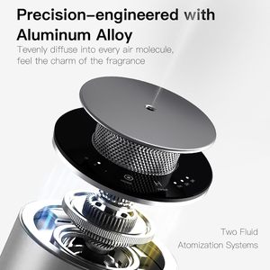 Diffuseur d'arômes de luxe portable de haute qualité en gros, diffuseur d'huiles essentielles sans eau pour voiture - Product Image 4