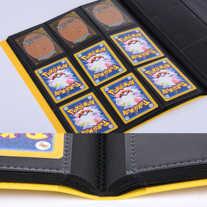 Reliure pour cartes PP à 9 pochettes en gros, 360 cartes à collectionner, chargement latéral avec bande élastique, album photo, reliure pour cartes à collectionner Yugioh - Product Image 4