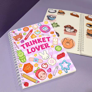 Coreano ragazza carina manuale adesivo di carta personalizzata appiccicosa per studenti in stile libro adesivo per regali promozionali e aziendali - Product Image 2