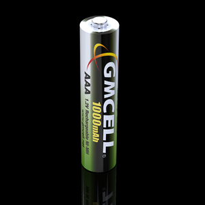 Paquete de 2 Baterías Recargables Ni-MH de 1.2V y 1000mAh, Tamaño AAA, con Cubierta de Aluminio, Más de 500 Ciclos, para Electrónica de Consumo - Product Image 3