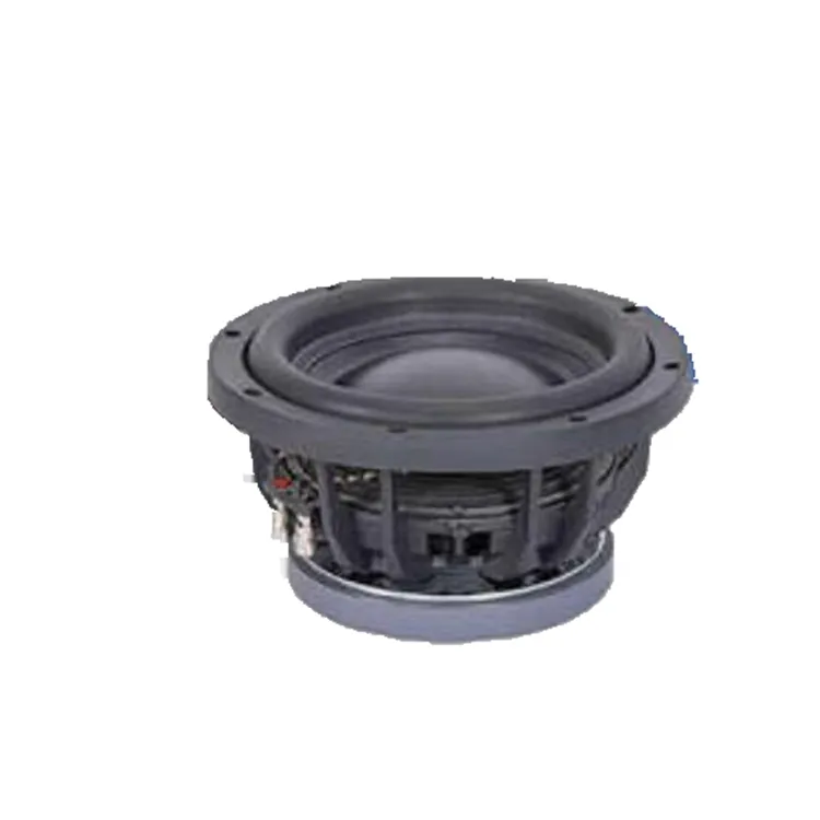 Factory price car subwoofer with CHROME 10 inch RMS400W china speakers factory Aluminum basket subwoofers car audio