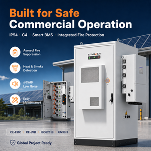 Système de stockage d'énergie solaire 50 kW 100 kW 500 kW, commercial et industriel, batteries LiFePO4 50 kWh 60 kWh 100 kWh 200 kWh - Product Image 5