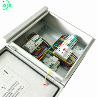 Tableau de distribution électrique 10-25KW ATS avec commutateur de transfert automatique, panneau de commande électrique, alimentation sans coupure, interrupteur électrique, OEM personnalisé