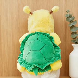 Superventas, nuevos accesorios de ropa de poliéster para mascotas, uso diario, estilo <span class=keywords><strong>Tortuga</strong></span>, ropa divertida para perros y gatos para animales pequeños - Product Image 1