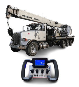 Grue radiocommandée 5 Joystick Grue proportionnelle hydraulique Télécommande radio 5 boutons - Product Image 1