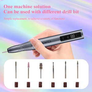 HOWYEA-Perceuse à ongles électrique 35000 tr/min, stylo à ongles couleur sans fil, moteur sans noyau ultra lisse - Product Image 2