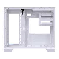Boîtier de jeu MATX Lovingcool avec barre lumineuse RVB intégrée, verre trempé panoramique, compatible AIO 360 mm, prix de gros