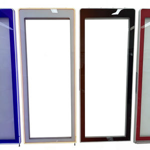 โกดังสินค้าแบบประตูกระจกควบคุมอุณหภูมิสองระดับ ระบบทำความเย็นด้วยอากาศ สำหรับจัดเก็บและกระจายสินค้าประเภทนมสดแช่เย็นจำนวนมาก - Product Image 4