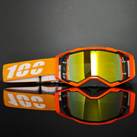 Lunettes de motocross pour femmes 100LK, personnalisées, MX BMX, sans monture, verres transparents en PC, lentilles en plastique remplaçables, sport