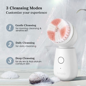 Newdermo <span class=keywords><strong>KINGDO</strong></span>-cepillo de limpieza facial, cerdas de alta tecnología para limpieza profunda, uso cómodo - Product Image 4