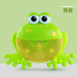 Dropshipping Shopify Frog Crab <b>Bubble</b> Machine Music Bath Toy Suction Cup Electric Blower <b>Kids</b> Gift - Product Image 6