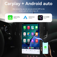 Écran Tesla 13,8 pouces pour Infiniti G25/G35/G37 2003-2015, autoradio multimédia Carplay Android 14, GPS DSP 4G, unité principale
