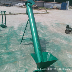 สายพานลำเลียงแบบเกลียว สแตนเลส 5.5 กิโลวัตต์ ปรับความเร็วได้ แบบเอียง สำหรับโรงงานผลิต - Product Image 4