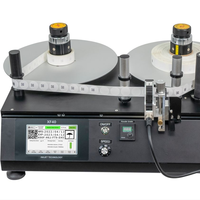 Machine de rembobinage d'étiquettes à grande vitesse YAOMATEC, pour étiquettes en rouleau de bureau, marquage de date, code QR, pour étiquettes autocollantes