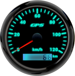 Nuevo Velocímetro GPS para Motocicleta, Automóvil y Embarcaciones, con Indicador de Velocidad en <span class=keywords><strong>MPH</strong></span> y KMH, LED Rojo, Resistente al Agua IP67, 85 mm - Product Image 2