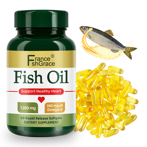 Customized Shecome Fish Oil Dietary Omega 3 Sustainable Heart Health Support Cellular Energy Support Fish Oil Softgels - Product Image 6
