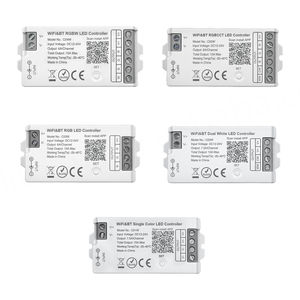 Controlador LED WiFi BT Tuya C01W C02W C03W C04W C05W DC12-24V Compatible con Alexa y Google Home, Regulador Inteligente para Tiras LED RGB/RGBW CCT - Product Image 2