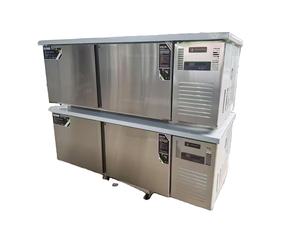 Réfrigérateur de cuisine multifonction en acier inoxydable avec plateforme de réfrigération intégrée - Product Image 2