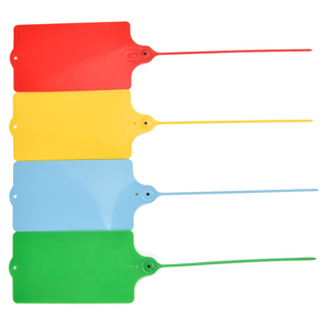 ประทับตราพลาสติกที่กำหนดเองแท็กกระเป๋าเดินทางประทับตราแท็ก<span class=keywords><strong>การ</strong></span>รักษาความปลอดภัย<span class=keywords><strong>การ</strong></span>ขนส่งฉลากโลจิสติกใช้ผูกโลโก้ขนาดใหญ่ผูกแท็กขนาดใหญ่ - Product Image 2