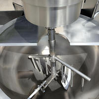 Machine industrielle automatique de fabrication de caramel à vendre mélangeur de cuisson de sauce caramel commercial de grande capacité