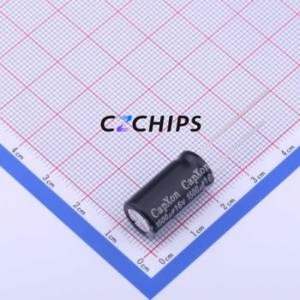 Condensador Electrolítico de Aluminio de Orificio Pasante KF152M016G200A, Componente de Orificio Pasante (THT), D10xL20mm 1500uF 20% 16V 5mm - Product Image 1