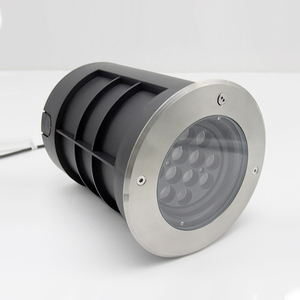 Lumière LED encastrée au sol, extérieure, étanche IP68, en acier inoxydable, RGB, angle de faisceau réglable, ronde, pour terrasse, jardin, encastrée dans le sol - Product Image 4