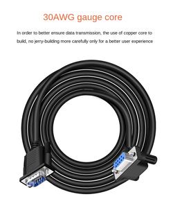 Câble série d'extension RS232 <span class=keywords><strong>DB9</strong></span> mâle à femelle câble série rs232 <span class=keywords><strong>croisé</strong></span> - Product Image 5