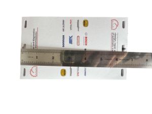 Etichetta in carta sintetica riciclabile a getto d'inchiostro per tessera <span class=keywords><strong>Vip</strong></span> Pass distintivo espositivo con cordino per evento - Product Image 3