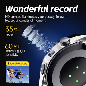 Montre connectée sportive <span class=keywords><strong>GPS</strong></span> 4G Q83 la plus vendue, surveillance de la fréquence cardiaque, de l'oxygène sanguin, du sommeil et de la santé, étanche, caméra 2MP, NFC - Product Image 2