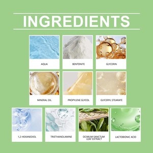 Mascarilla Facial Orgánica de Burbujas para Limpieza Profunda, Elimina las Células Muertas de la Piel, Purifica los Poros, Ilumina el Tono de la Piel, Hidrata, Tamaño Familiar Jumbo - Product Image 3