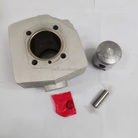 Kit Haut Moteur Neuf Cylindre Piston 47mm Airsal pour MBK 51 WANOU Pièces Moto AV10