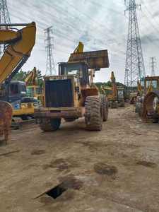 Chargeuse sur pneus Caterpillar CAT 966F d'occasion, très demandée, de bonne qualité, avec composants de pompe d'origine importés du Japon, Shanghai - Product Image 5