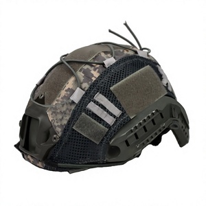 Housse de <span class=keywords><strong>casque</strong></span> tactique FAST en ABS, camouflage transfrontalier avec cordon élastique, casquette <span class=keywords><strong>russe</strong></span> Little Green Man pour sports de boxe - Product Image 4