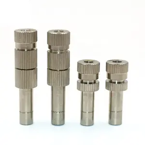 Low pressure water atomizing nozzle quick plug two three-section fog jet nozzle quick nozzle