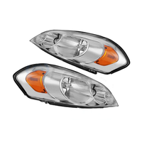 Kit de phares avant AURON pour Chevrolet Impala 2006-2011 - Blanc 6000K 6000 Lumens 12V 55W Plug & Play Neuf 1 an de garantie pour rénovation/mise à niveau