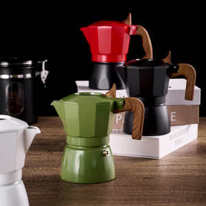 <span class=keywords><strong>Cafetera</strong></span> Moka <span class=keywords><strong>Italiana</strong></span> Clásica de Aluminio para <span class=keywords><strong>3</strong></span>, 6 y 9 <span class=keywords><strong>Tazas</strong></span> para Estufa con Válvulas Metálicas Dobles - Product Image 5