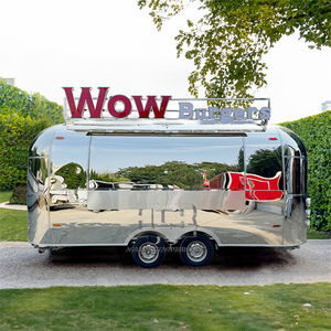 Carro de café móvil de alta calidad Venta caliente Food Alimentaire Truck Mobile Remorque Alimentaire para bocadillos - Product Image 3