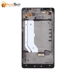 מסך טלפון נייד עבור Nokia Lumia 950 XL LCD תצוגת מסך מגע Digitizer עצרת עם מסגרת עבור Nokia 950 XL