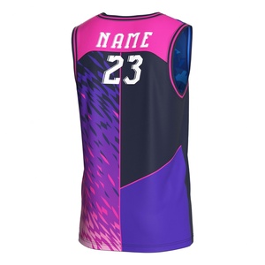 Ensemble de shorts de basketball personnalisés de haute qualité ODM pour équipe, col rond, 2 en 1, sans manches - Product Image 3