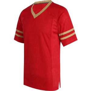 Uniforme de Fútbol Americano Sublimado Personalizado, Ropa Deportiva Unisex para Equipos, 100% Poliéster, Logotipo Personalizado, Tallas Grandes - Product Image 1