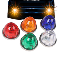 Feu de gabarit LED en forme de pastèque 10-30V pour camion, remorque, bus, bateau – Kit de montage facile avec plusieurs couleurs